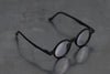 Rigards natural buffalo horn wire cut silver inlaid high degree handmade glasses RG0130SE series collection RG-RG0130SE-SJHB random black and white frame transparent film
